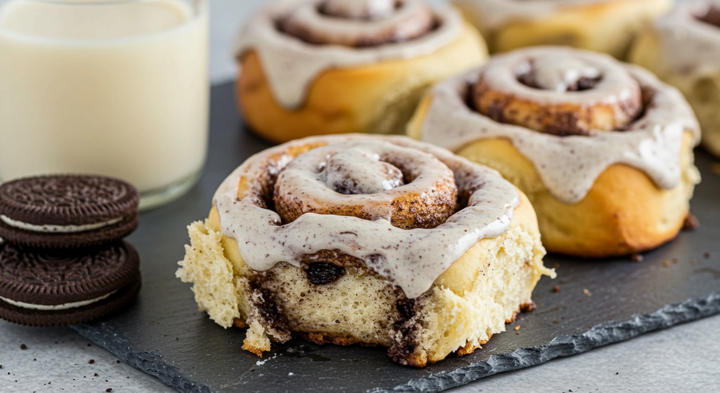 Oreo Cinnamon Rolls - tertiary view